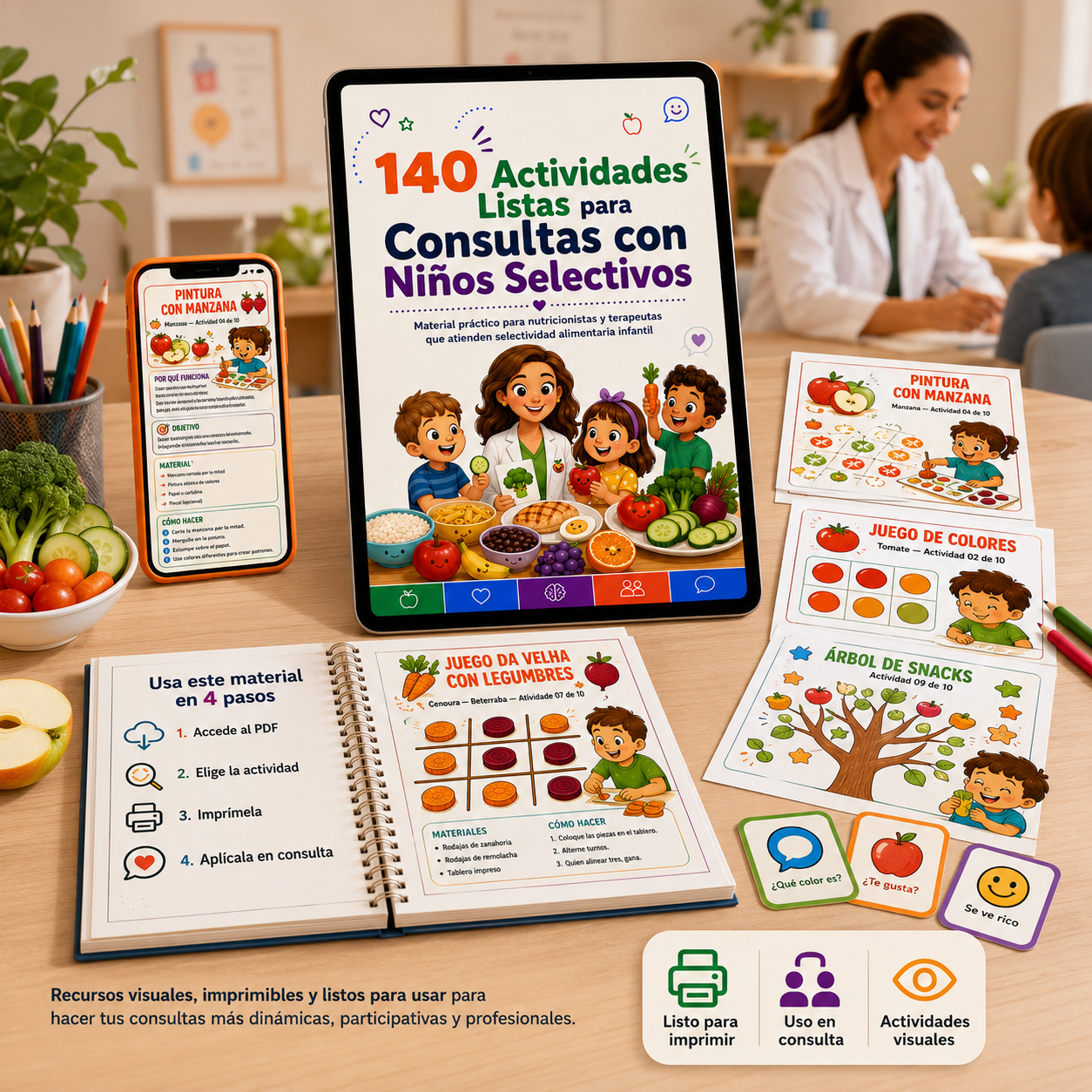 Kit completo de 140 actividades en PDF